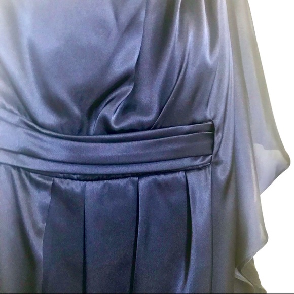 BARI JAY One-Shoulder Formal Dress - Navy Size8/10 - Picture 3 of 10